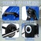 Edendirect 24 in 3-Speed Industrial Drum Fan in Blue, with 360 Deg Adjustable Tilt, with Rolling Casters ZRFGD-24T-Blue - alternate 3