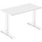 Lorell WidthAdjustable Training Table Top, White LLR62593 - alternate 2