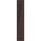 Ekena Millwork True Fit PVC Two Board Joined Board-n-Batten Shutters w/Z-Bar, Raisin Brown , 10 3/4W x 64H, PR TFP102BBF11X064TB - alternate 4