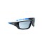 General Electric 04 Series Anti-Fog Impact-Resistant Safety Glasses Smoke Lens Black/Blue Frame 1 pk GE104SAF - alternate 2