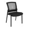 Flash Furniture Commercial Mesh Stackable Side Chair with Steel Frame and Armrests in Black HL-0010W-1-BK-GG - alternate 1