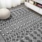 Jonathan Y Kafel Tribal Bohemian Black/Ivory 4 ft. x 6 ft. Indoor/Outdoor Area Rug SMB130F-4 - alternate 2