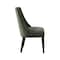 Manhattan Comfort Beever Chenille Wood Dining Chair in Forest Green - Set of 2 DC103-GR - alternate 2