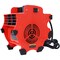 Edendirect 12 in 3-Speed Heavy-Duty Portable Floor Blower Fan Red - 4 Adjustable Angles ZR-W46577559 - alternate 1