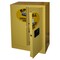Securall Spill Containment Cabinet, 8 Cubic Feet, 2 Shelves, 26 in W x 32 in H x 12 in D, Yellow SCC132 - alternate 2