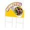 Signmission Burritos Yard Sign & Stake outdoor plastic coroplast window, C-DC-2436-Burritos C-DC-2436-Burritos - alternate 1