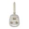 Aks Keys 1998 - 2014 Toyota Key Fob Shell 3B - TR47 - Black - White RS-TOYOTA-23-WHITE - alternate 1