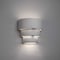 Luxury Lighting Fasciato 10 in Tall Ceramic Outdoor Wall Light, Paintable White Bisque, 2PK (2) 124-00-W-ud-7 - alternate 1