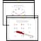 C-Line Products Reusable Dry Erase Pockets, 12 x 9, Black 40711 - alternate 1