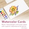 Strathmore 300 Series Watercolor Cards & Envelopes, Full Size, 5x6.875 inch, 18PK P305-150 - alternate 3