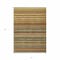 Homeroots 5' X 8' Coral Gold And Green Striped Washable Indoor Outdoor Area Rug 577770 - alternate 3