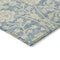 Homeroots 5' X 8' Sky Blue And Beige Floral Washable Indoor Outdoor Area Rug 603450 - alternate 5