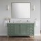 James Martin Vanities Chicago 60 in. Single Vanity, Smokey Celadon, w/ 3 CM Ethereal Noctis Silestone Top 503-V60S-SC-3ENC - alternate 2