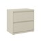 Hirsh 30" W 2 Drawer Lateral File Cabinet, Putty, A4/Legal/Letter 14970 - alternate 1
