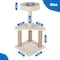 Simple Deluxe FluffyDream Cat Tree Tower for Large Indoor Cat with Sisal Covered Scratching Post, 31.8 Inches Sma GLN1PTTREESCRACH24W01 - alternate 2