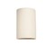Luxury Lighting Gilly 15 in Ceramic Half Cylinder Outdoor Wall Light, Paintable White Bisque Finish, 2PK (2) 103-00-W-ud-7 - alternate 3