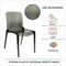 Leisuremod Murray Modern Dining Chair, Black, 2PK MC20TBL2 - alternate 5
