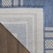 Homeroots 5' X 7' Denim Blue And Ivory Geometric Indoor Outdoor Area Rug 572768 - alternate 2