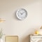 Clockswise White 12-In Analog Clock - Silent, Non-Ticking for Wall Battery-Operated Perfect for Home QI004744.WT.12 - alternate 6