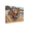Trademark Fine Art Outdoor Canvas Art - Ralph Meznar 'Bull Ride' Wall Art for Patios, or Gardens 1X11289-OC1824WR - alternate 1