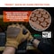 Ergodyne XL Brown Goatskin Leather CR Impact Gloves 713 - alternate 5