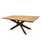 Homeroots 79" Natural Solid Wood Pedestal Base Dining Table 488687 - alternate 2