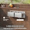 Vevor Chest of Drawers 30x20x10 Inch Stainless Steel Double KM-CTG-2302-SKU11 - alternate 4