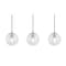 Afx Palla 3-Light Linear Pendant, 60W, Satin Nickel PLAP07MBSNLNR3 - alternate 1