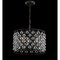 Jonathan Y Gabrielle 16" Crystal/Metal LED Pendant, Oil-Rubbed Bronze JYL9026A - alternate 6
