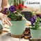 Campior Self-Watering Planters, 5 Size Indoor and Outdoor Plant Pots with Drainage Holes and Wick Rope CAMPPLTGR202 - alternate 2