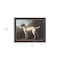Homeroots Grey Spotted Hound Framed Art Brown Picture Frame Print Wall Art 416822 - alternate 4