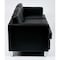 Osp Home Furnishings Pacific Sofa Couch, Black PAC53-V18 - alternate 5