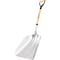 Truper Tru Pro No, 12 27'' Wood D-Handle Aluminum Scoop Shovel PALY-12M - alternate 1