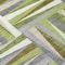 Homeroots 8' X 10' Green Gray And Ivory Geometric Washable Indoor Outdoor Area Rug 598265 - alternate 5