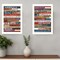 Homeroots Set Of Two America Proud White Framed Print Wall Art, 2PK 405739 - alternate 2