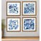 Homeroots Set Of Four Indigo Ornament II Gold Framed Print Wall Art, 4PK 416776 - alternate 2