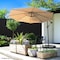Villacera 10-Foot Offset Patio Umbrella, Beige 83-OUT5410 - alternate 10