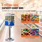 Vevor Gumball Machine 17 inch Height 25-Cent Candy Vending Machine Dispenser ak203 - alternate 2