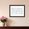 Homeroots Your Unfailing Love Black Framed Print Wall Art 529807 - alternate 2