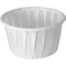 Dart Treated Paper Souffl Portion Cups, 1 1/4 oz., White, PK5000 125-2050 - alternate 1