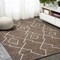 Jonathan Y Carwa Tribal Diamond Trellis Brown/Beige 5 ft. x 8 ft. Indoor/Outdoor Area Rug SMB128B-5 - alternate 2