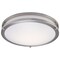 Boston Harbor Boston Harbor CL202AC Ceiling Light Fixture, LED Lamp, Brushed Nickel Fixture CL202AC - alternate 1