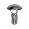 Auveco 7/16in-14 x 1in Stainless Steel Capped Round Head Bumper Bolt, 25PK 8552 - alternate 1