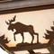 Vaxcel Yellowstone Bronze Rustic Moose Tree Square Outdoor Flush Mount Ceiling Light CC55614BBZ - alternate 4