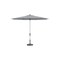 Treasure Garden 11 ft Patio Umbella, aluminum, fiberglass ribs, outdoor, Novella Nero Stripe UM841-SS 7961 Novella Nero Stripe - alternate 1