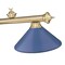Z-Lite Cordon Heritage Brass 3 Light Billiard 2306-3HBR-MNB - alternate 4