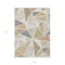 Homeroots 3' X 5' Ivory Brown And Green Geometric Washable Indoor Outdoor Area Rug 600372 - alternate 4