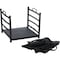 Home Impressions Steel & Canvas 16'' W x 13-1/2'' H x 15'' D Black Fireplace Log Holder WF-15245 - alternate 2