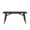 Homeroots 71" Black Wood Dining Table 631293 - alternate 1