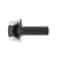 Zoro Select Not Graded, M8-1.25 Serrated Flange Bolt, Plain Stainless Steel, 20 mm L, 50 PK 32-MFH-8-20 - alternate 3